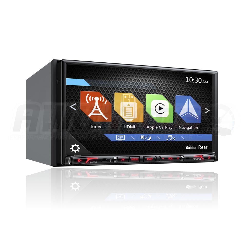 Clarion Bluetooth NX807 Multimedia / Navigation 7" Touch Screen Unit For The Ford Focus RS / ST