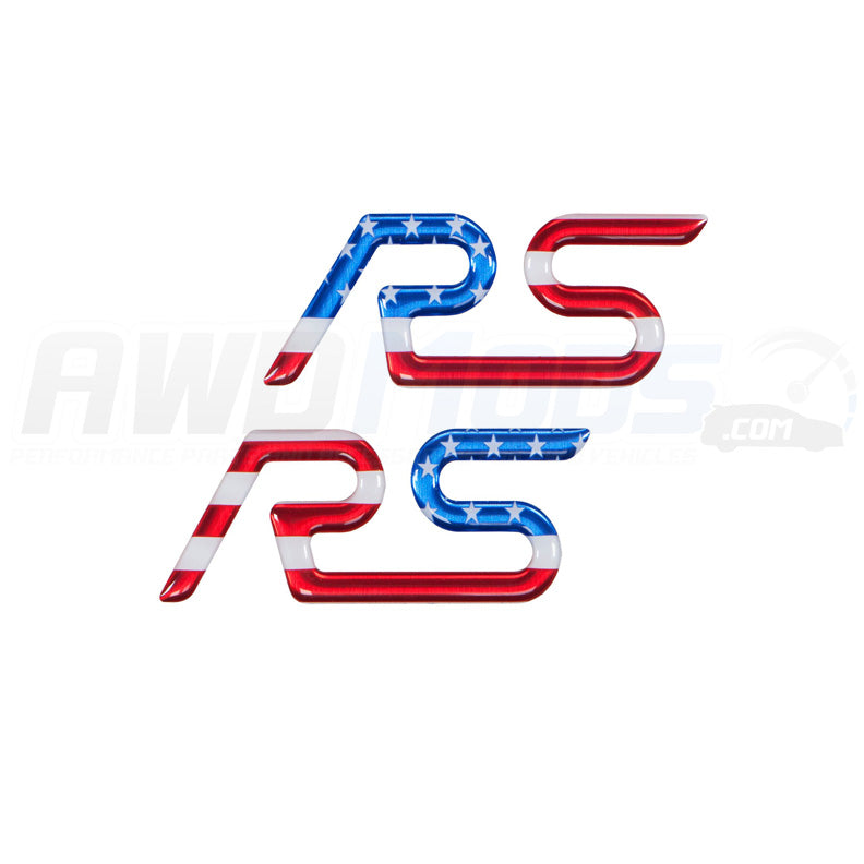 Tufskinz Peel & Stick Rear Spoiler Inserts for the Ford Focus RS (Set of 2)