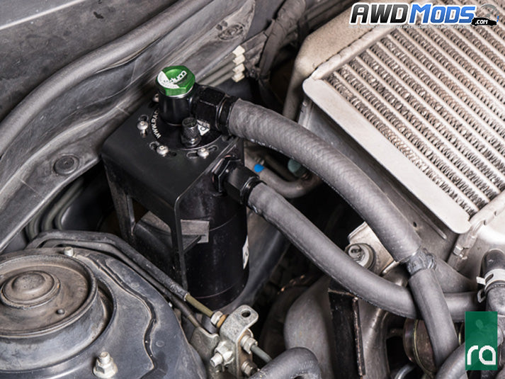 Radium Engineering Air Oil Separator Kit for the Subaru WRX STI