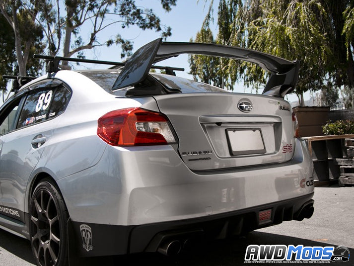 Seibon STI Style Carbon Fiber Spoiler for the Subaru WRX / STI