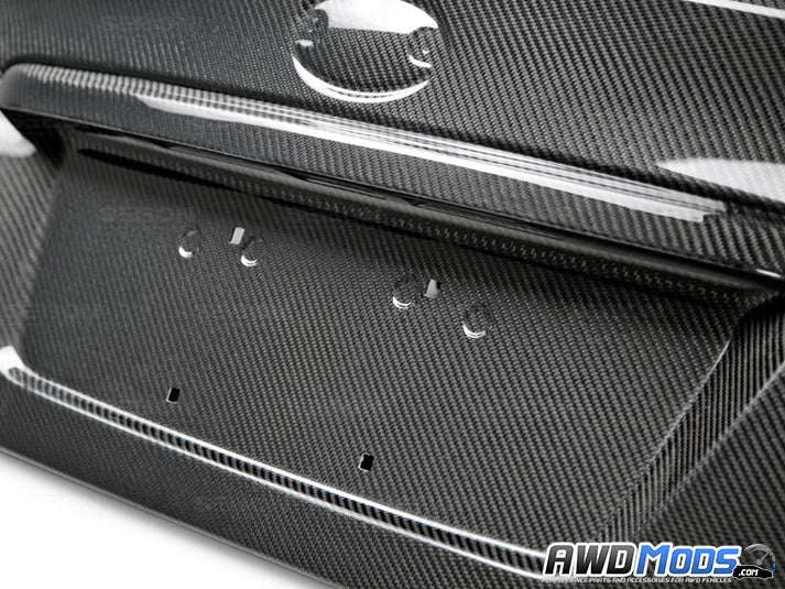 Seibon OEM Style Carbon Fiber Trunk Lid for the Subaru WRX STI