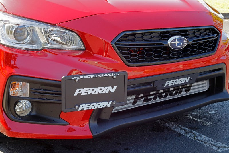 Perrin Performance License Plate Relocation Kit for the Subaru WRX / STI (with FMIC)