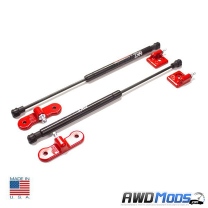 Cal Pony Cars Bolt-On Aluminum Hood Lift Kit for the Ford Focus ST