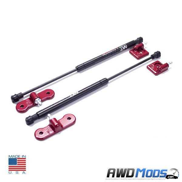 Cal Pony Cars Bolt-On Aluminum Hood Lift Kit for the Ford Focus ST