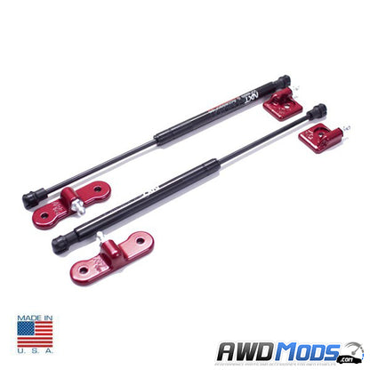 Cal Pony Cars Bolt-On Aluminum Hood Lift Kit for the Ford Focus ST