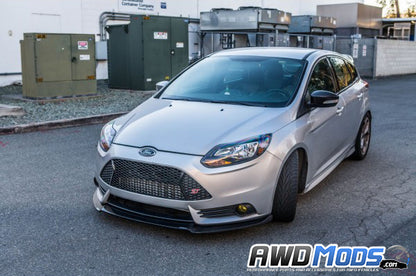 Cal Pony Cars Carbon Fiber Front Splitter for the Ford Focus ST