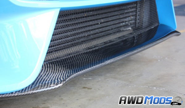 Cal Pony Cars Carbon Fiber Chin Spoiler for the Ford Focus RS