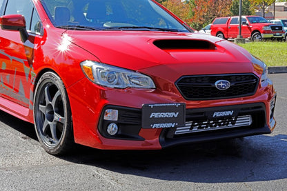 Perrin Performance License Plate Relocation Kit for the Subaru WRX / STI (with FMIC)