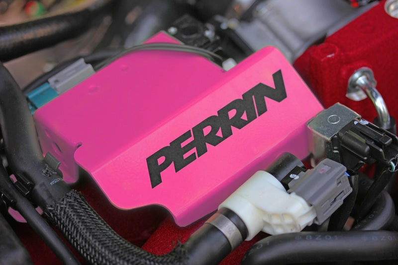 Perrin Performance Boost Control Solenoid Cover for the Subaru WRX STI