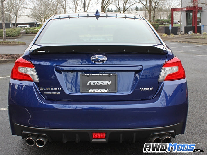 Perrin Performance Premium Wing Gurney Flap for the Subaru WRX STI