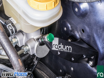 Radium Engineering Master Cylinder Brace for the Subaru WRX STI