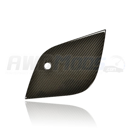 Tufskinz Peel & Stick Carbon Fiber Fuel Door Cover For The Ford Focus RS / ST