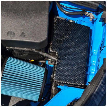 Cal Pony Cars Carbon Fiber Fuse Box Cover for the Ford Focus RS / ST
