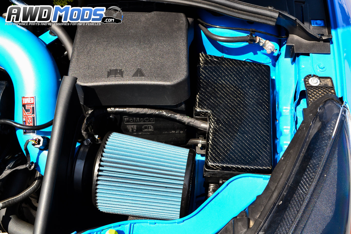 Cal Pony Cars Carbon Fiber Fuse Box Cover for the Ford Focus RS / ST