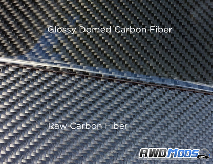 Tufskinz Peel & Stick Carbon Fiber Rear Wing Accent Kit for the Ford Focus RS