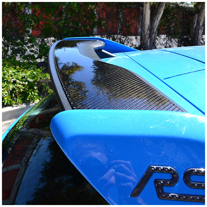 Tufskinz Peel & Stick Carbon Fiber Rear Wing Accent Kit for the Ford Focus RS