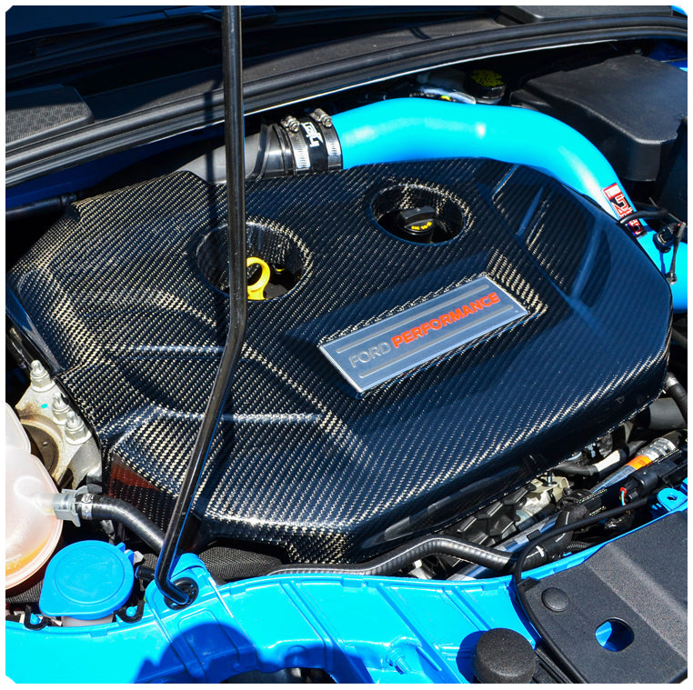 Cal Pony Cars Carbon Fiber Engine Plenum Cover for the Ford Focus RS / ST