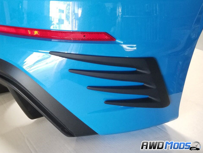 Cal Pony Cars Rear Canards for the Ford Focus RS