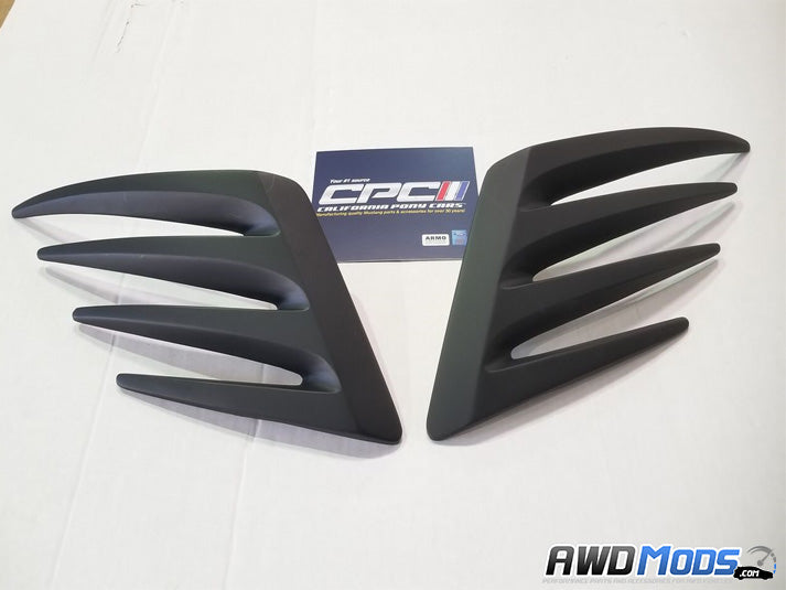 Cal Pony Cars Rear Canards for the Ford Focus RS