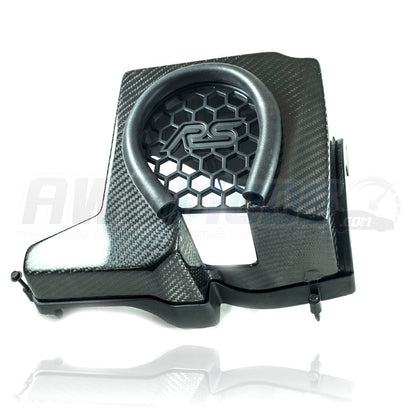 Cal Pony Cars Carbon Fiber Air Intake Box Cover for the Ford Focus RS