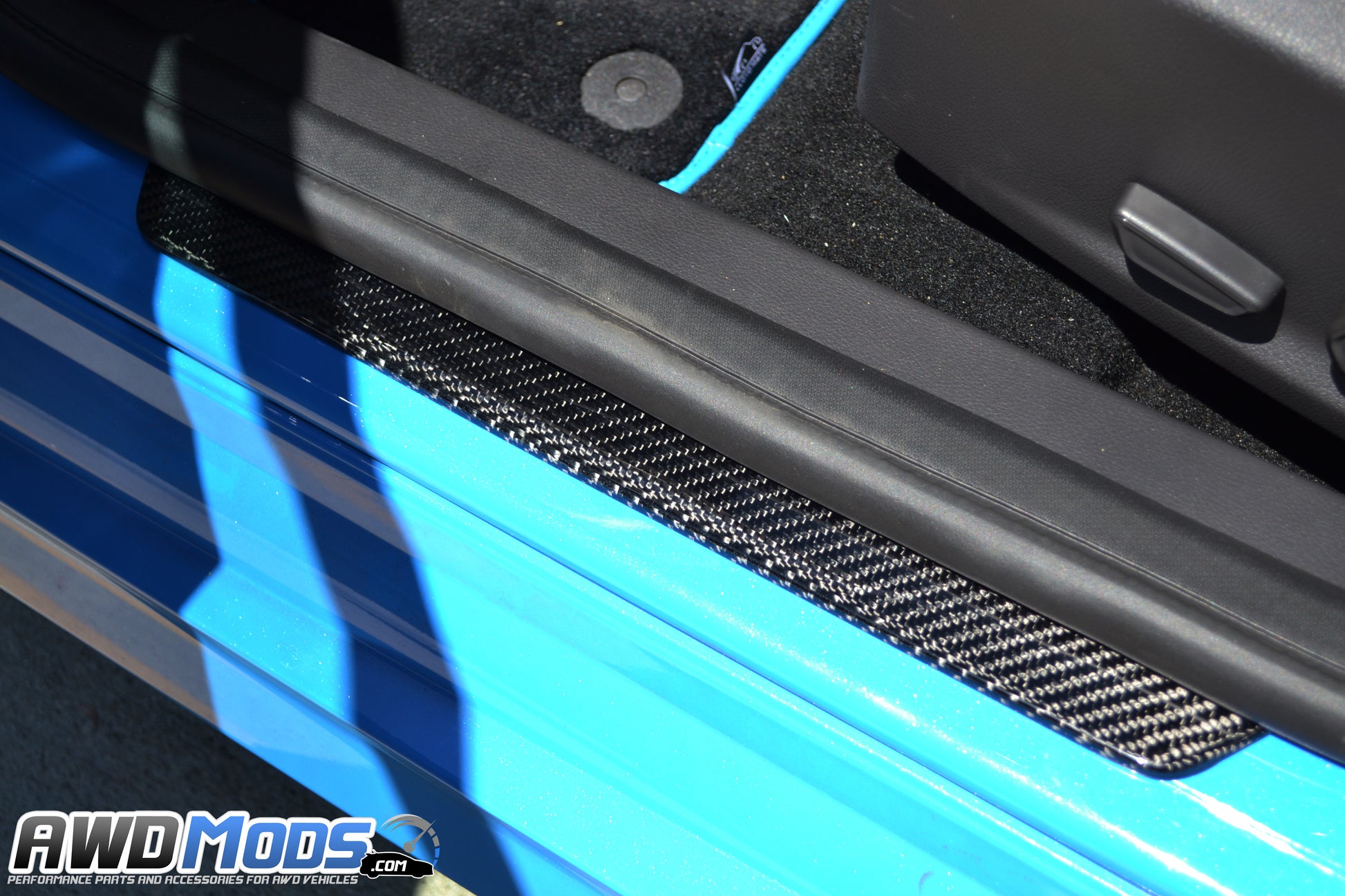 Cal Pony Cars Carbon Fiber Door Sill Plates for the Ford Focus RS / ST (Set of 2)