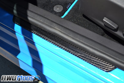 Cal Pony Cars Carbon Fiber Door Sill Plates for the Ford Focus RS / ST (Set of 2)