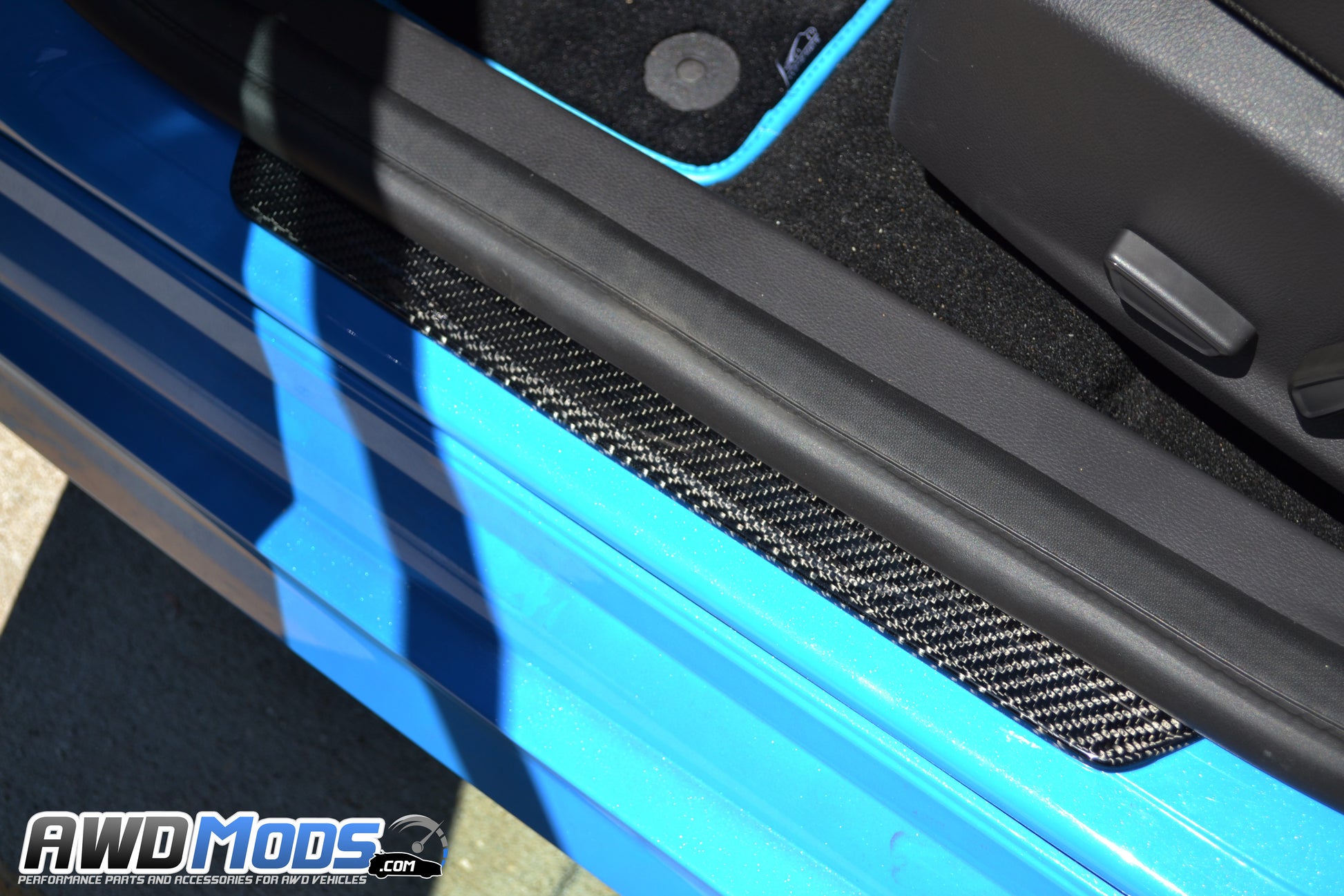 Cal Pony Cars Carbon Fiber Door Sill Plates for the Ford Focus RS / ST (Set of 2)