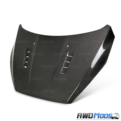 Seibon RS-Style Carbon Fiber Hood for the Ford Focus RS / ST