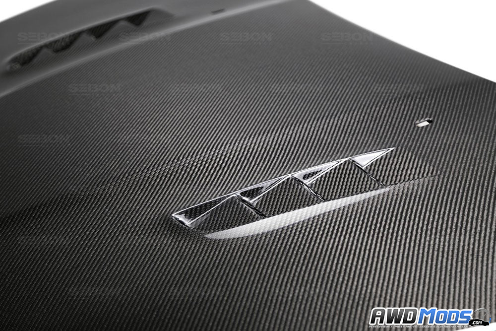 Seibon RS-Style Carbon Fiber Hood for the Ford Focus RS / ST