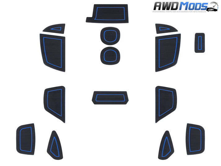 Foamskinz Interior Cup Holder Inserts for the Ford Focus RS (15 Piece Kit)