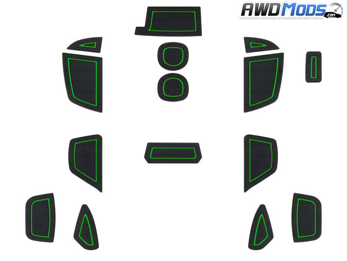 Foamskinz Interior Cup Holder Inserts for the Ford Focus RS (15 Piece Kit)