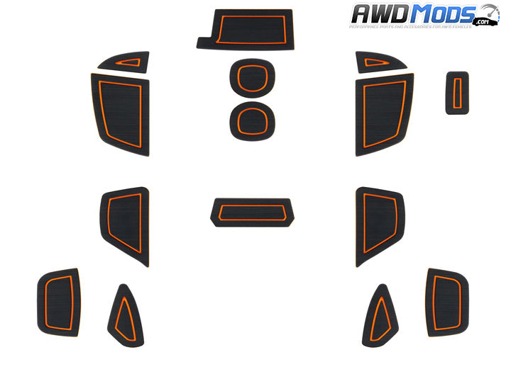 Foamskinz Interior Cup Holder Inserts for the Ford Focus RS (15 Piece Kit)