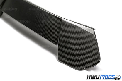 Seibon Carbon Fiber Front Bumper Garnish for the Ford Focus RS
