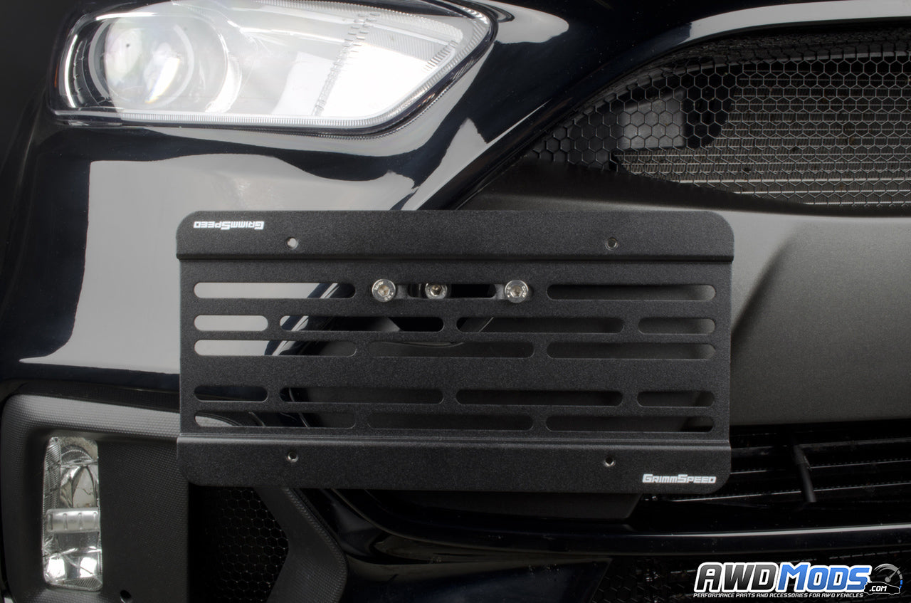 Grimmspeed License Plate Relocation Kit for the Ford Focus RS