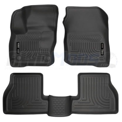 Husky Liners Front & 2nd Seat Floor Liners for the Ford Focus ST