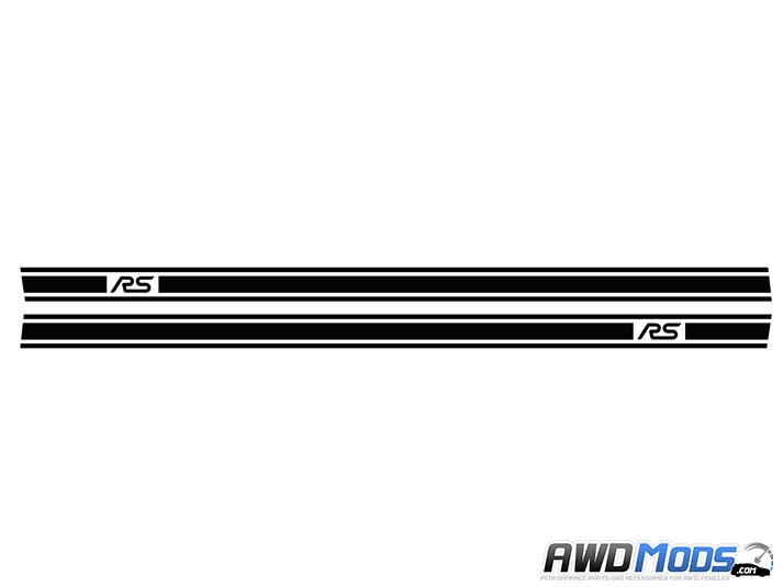 Revo Designs Rocker Stripes Decal Kit for the Ford Focus RS / ST (Set of 2)