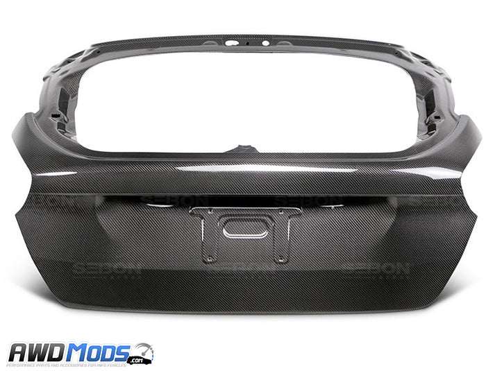 Seibon Carbon Fiber Hatchback Trunk Lid for the Ford Focus RS / ST