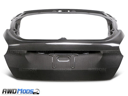 Seibon Carbon Fiber Hatchback Trunk Lid for the Ford Focus RS / ST