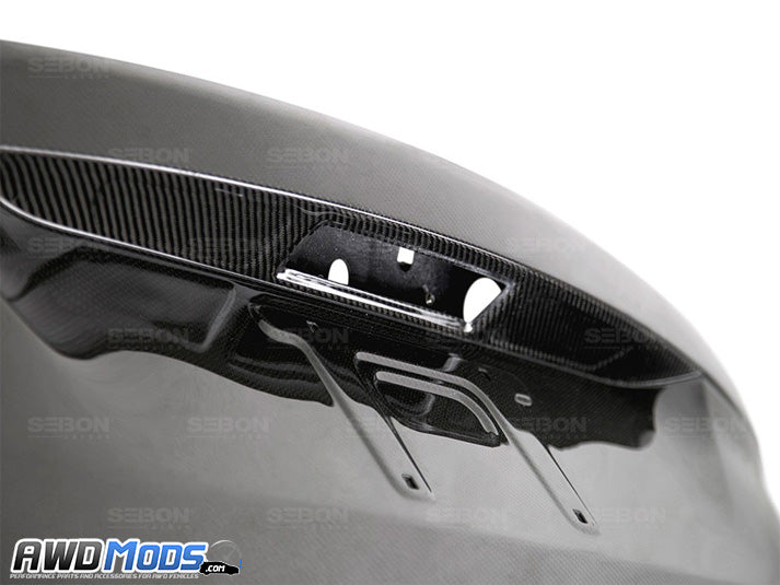Seibon Carbon Fiber Hatchback Trunk Lid for the Ford Focus RS / ST