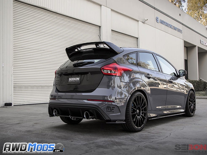 Seibon Carbon Fiber Hatchback Trunk Lid for the Ford Focus RS / ST