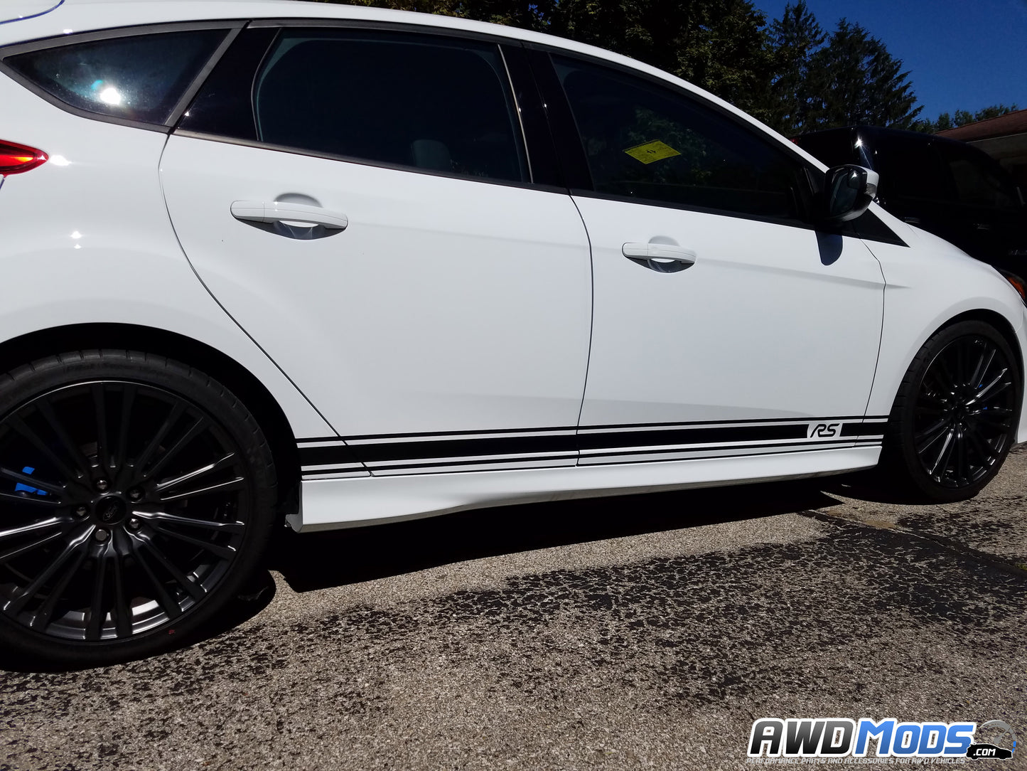 Revo Designs Rocker Stripes Decal Kit for the Ford Focus RS / ST (Set of 2)