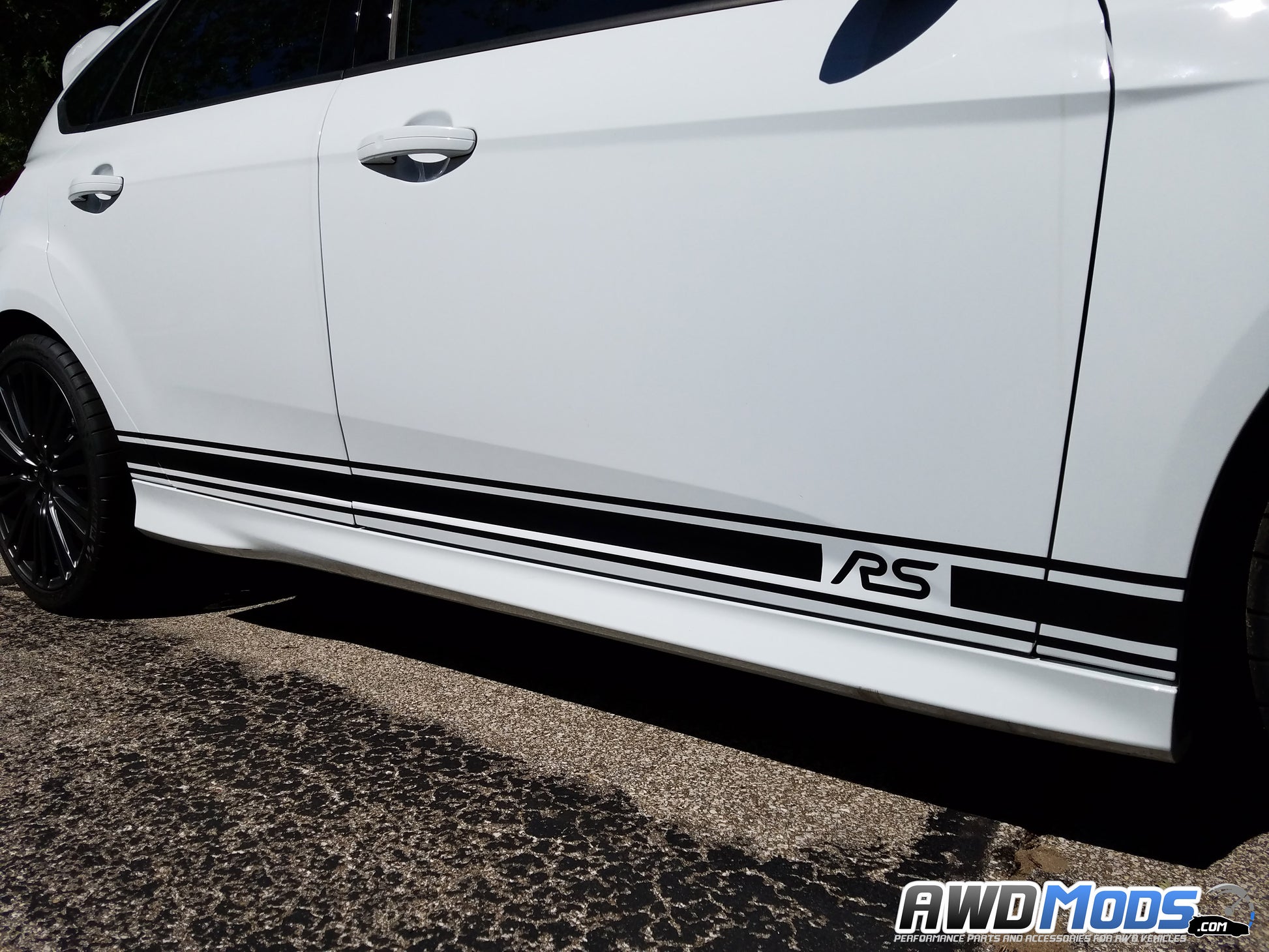 Revo Designs Rocker Stripes Decal Kit for the Ford Focus RS / ST (Set of 2)