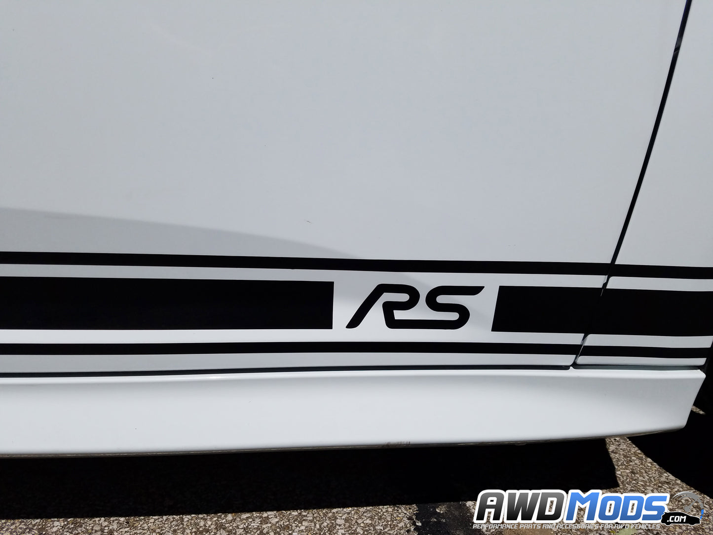 Revo Designs Rocker Stripes Decal Kit for the Ford Focus RS / ST (Set of 2)