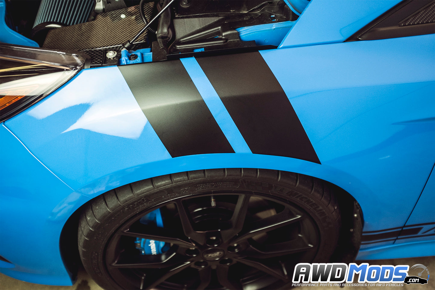 Revo Designs Fender Stripes Decal Kit for the Ford Focus RS / ST (Set of 4)