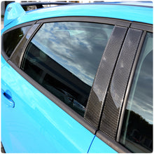 Tufskinz Peel & Stick Carbon Fiber B & C Pillar Accent Kit for the Ford Focus RS / ST (Set of 6)