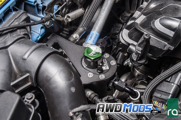 Radium Engineering Dual Oil Catch Can Kit for the Ford Focus RS / ST