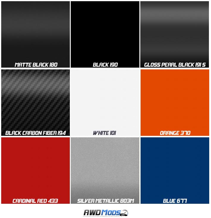 Revo Designs Full Body Accent Kit for the Ford Focus RS (Set of 6)