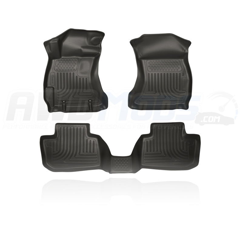 Husky Liners WeatherBeater Front & 2nd Seat Floor Liners for the Subaru WRX / STI