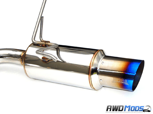 Invidia N1 Dual Titanium Tip Cat-Back Exhaust for the Subaru WRX STI