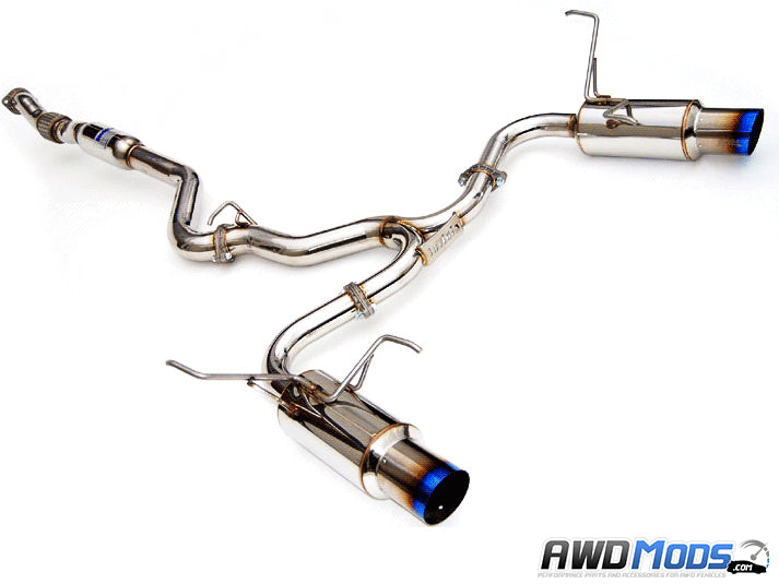 Invidia N1 Dual Titanium Tip Cat-Back Exhaust for the Subaru WRX STI